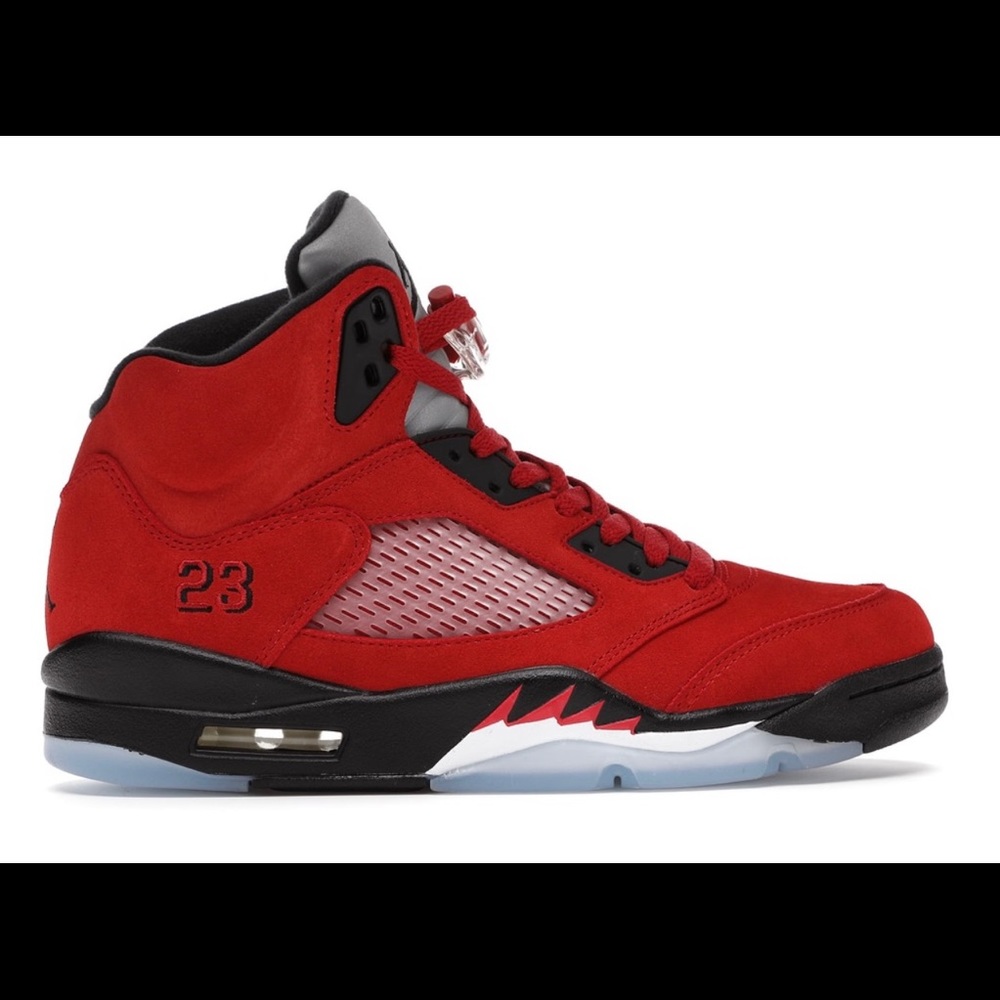 Jordan Retro 5 Ranging Bull Red 2021
